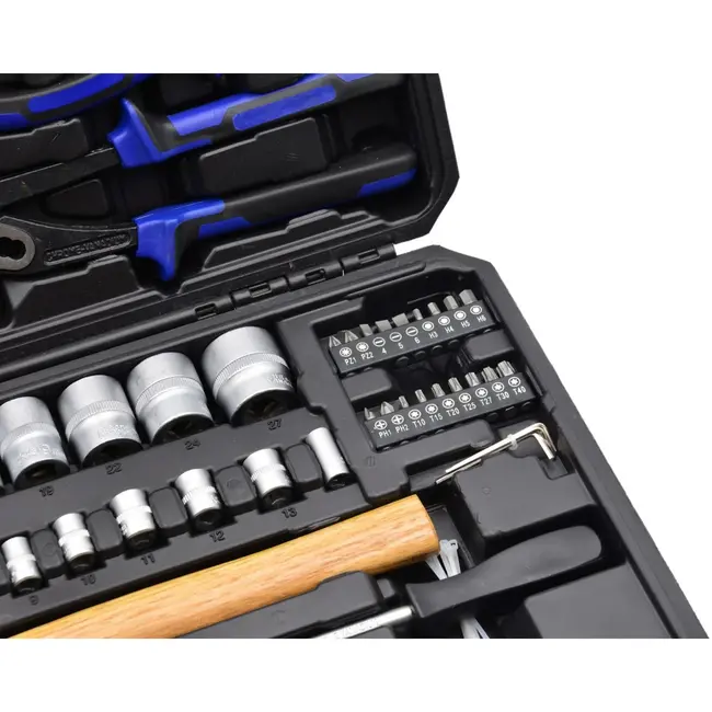 GEKO Universele gereedschapsset - 66-delig - veelzijdig en compleet