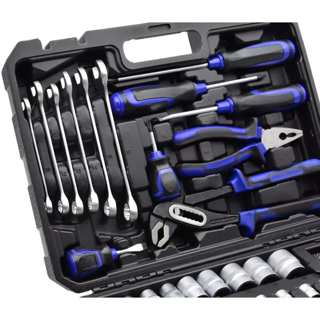 GEKO Universele gereedschapsset - 66-delig - veelzijdig en compleet