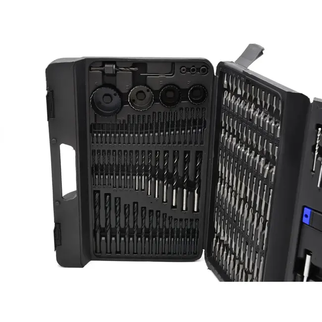 GEKO 216-delige accessoireset - veelzijdige bits en boren - ideaal voor doe-het-zelvers