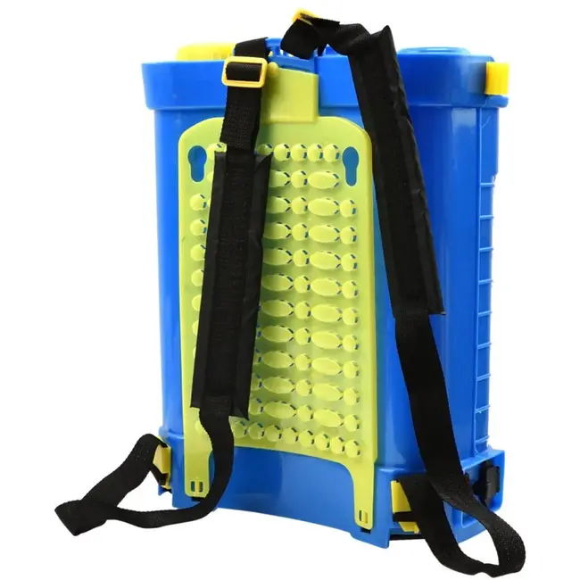 GEKO Elektrische rugspuit - 16L - blauw - dubbele filters - telescopische lans