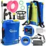 GEKO Elektrische rugspuit - 16L - blauw - dubbele filters - telescopische lans