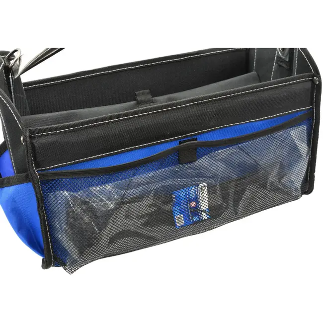 GEKO Opvouwbare gereedschapstas - buisvormige handgreep - polyester 600D - veel opbergruimte