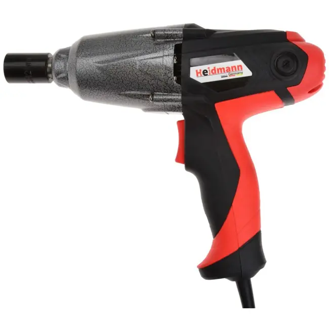 Heidmann Elektrische slagmoersleutel - 800 Nm - 2000W - Inclusief 4 doppen - Met koffer