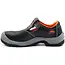 GEKO Zwarte leren werksandalen - antislip - stalen neus - maat 42