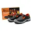 GEKO Zwarte leren werksandalen - antislip - stalen neus - maat 41