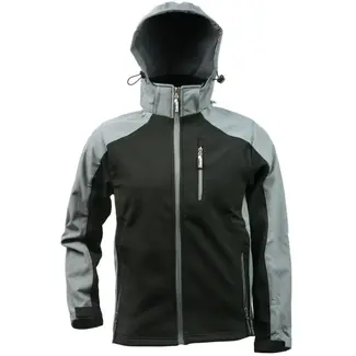 Tvardy Softshell jack met capuchon - waterafstotend - ademend - maat XXL