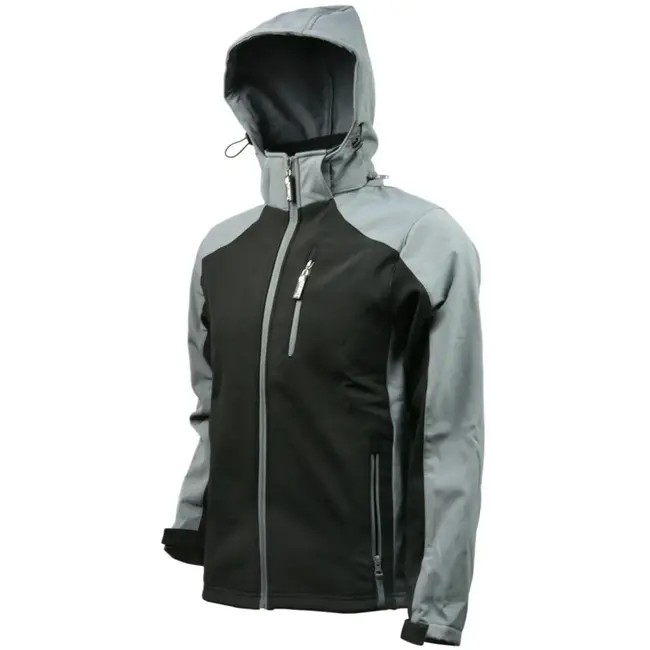 Tvardy Softshell jack met capuchon - waterafstotend - ademend - maat XL