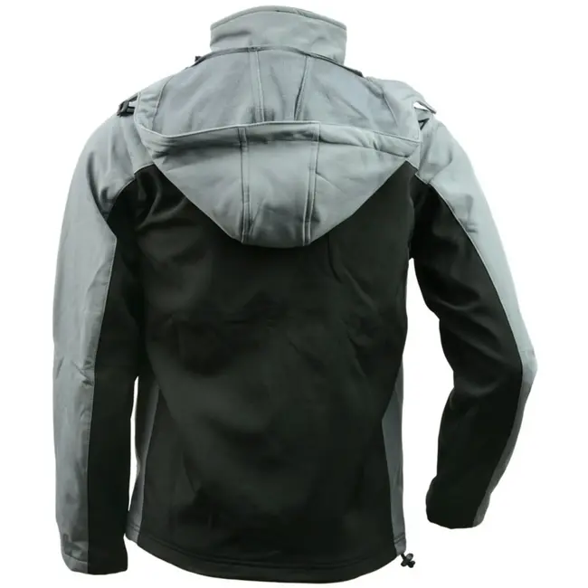 Tvardy Softshell jack met capuchon - waterafstotend - maat S