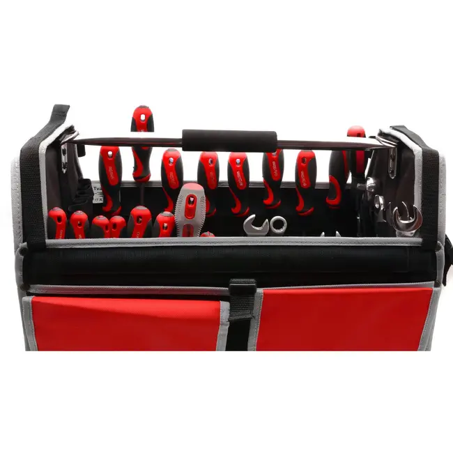 Tvardy Gereedschapstas - Ruime opbergmogelijkheden - Comfortabele draaggreep - Duurzaam polyester - Inclusief schouderriem