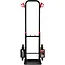 Tvardy Opvouwbare traploper trolley - robuust staal - 150 kg draagvermogen - grote wielen - compact ontwerp