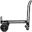GEKO Opvouwbare transporttrolley - 2-in-1 functie - 200 kg draagvermogen - Zwart