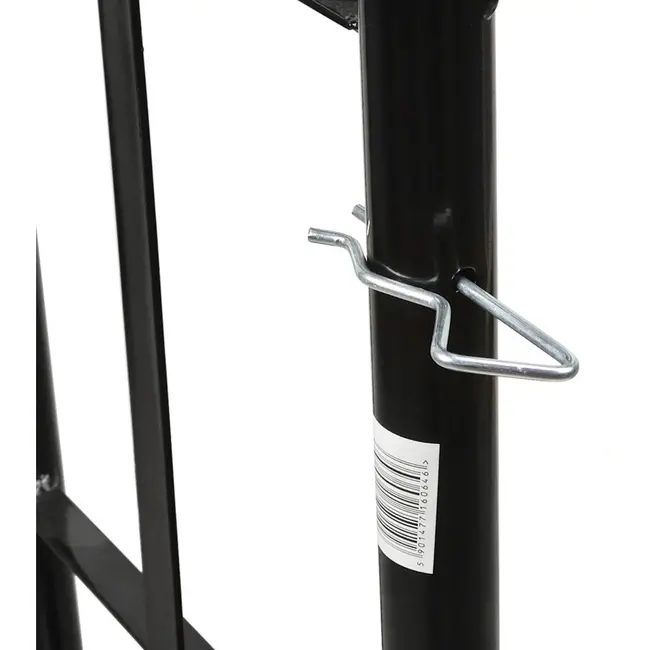 GEKO Opvouwbare transporttrolley - 2-in-1 functie - 200 kg draagvermogen - Zwart