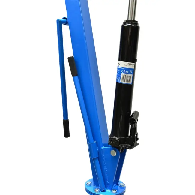 GEKO Hydraulische kraan - draaibaar - uitschuifbare arm - 1000 kg capaciteit - staal