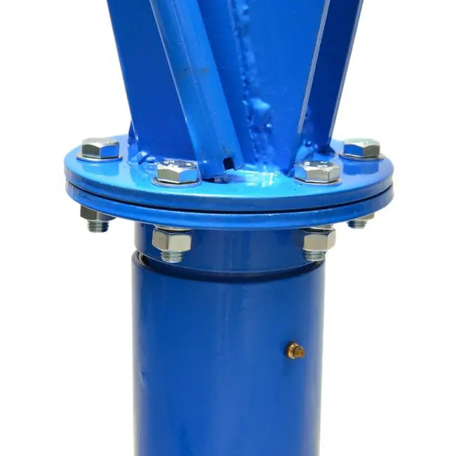 GEKO Hydraulische kraan - draaibaar - uitschuifbare arm - 1000 kg capaciteit - staal