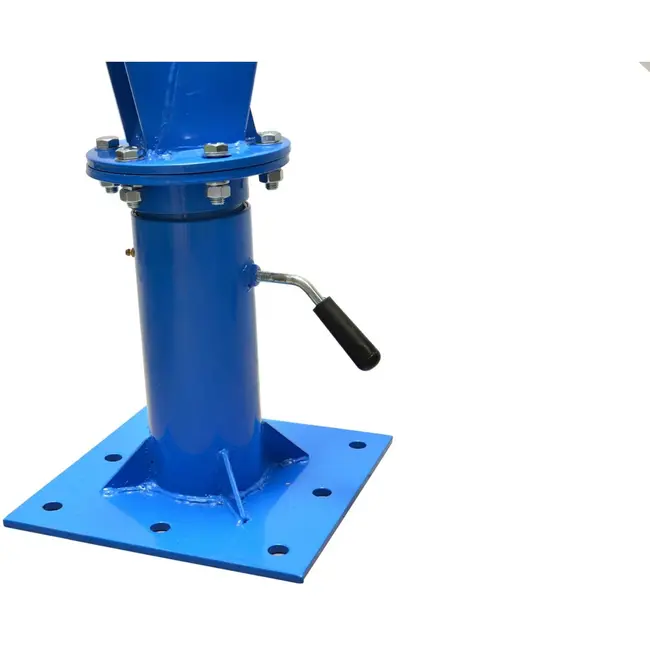 GEKO Hydraulische kraan - draaibaar - uitschuifbare arm - 1000 kg capaciteit - staal