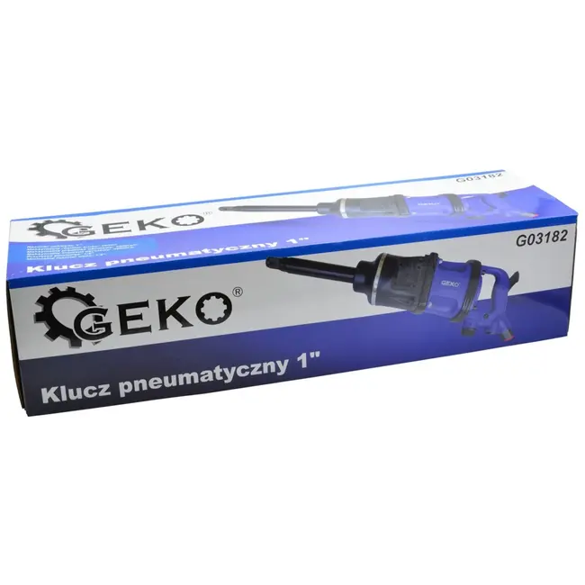 GEKO Luchtsleutel - Hoog Koppel 4800Nm - Industriële Toepassingen - D-vormige Handgreep - 1 inch Aandrijving