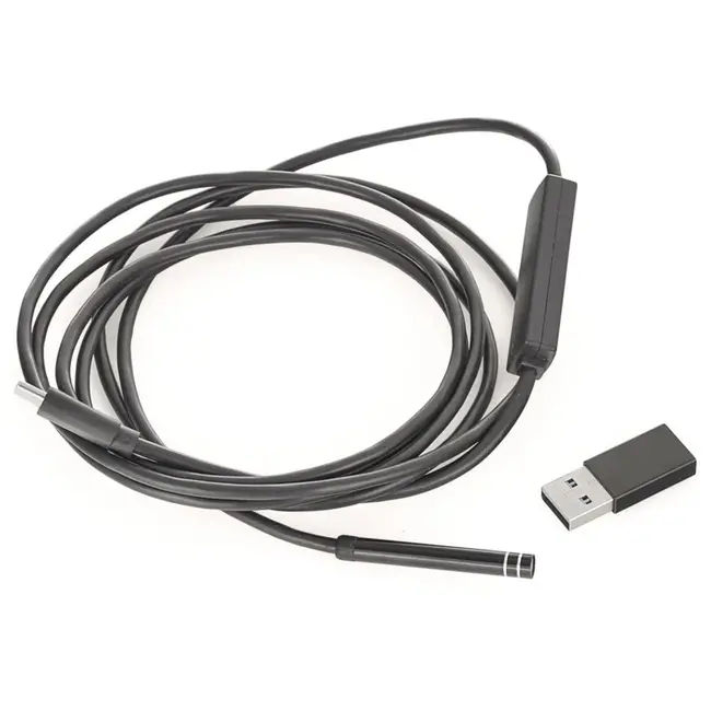 GEKO Endoscoop - Flexibele Camera - 2m Lengte - 5.5mm Diameter - Waterdicht IP67