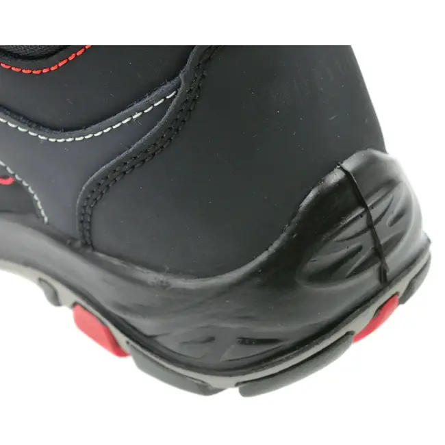 GEKO Zwarte nubuck veiligheidsschoenen - S3 SRC - maat 40 - antislip en antistatisch