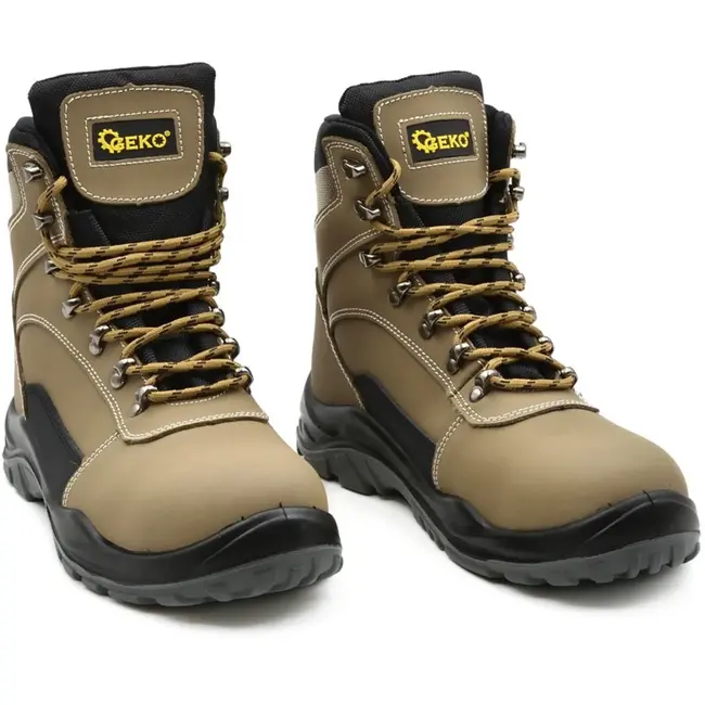 GEKO Nubuck veiligheidsschoenen - S3 bescherming - antislip - maat 45