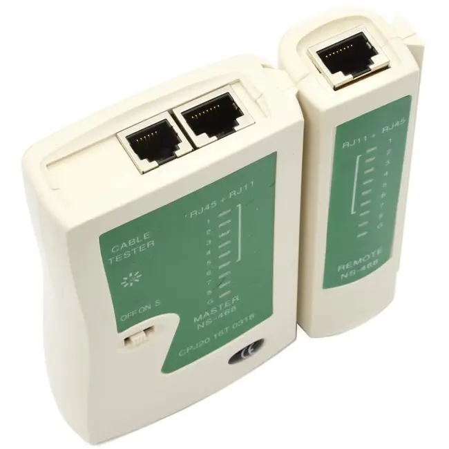 GEKO Netwerkonderhoudsset - Compleet gereedschap - Inclusief RJ45 tester - Handige opbergetui