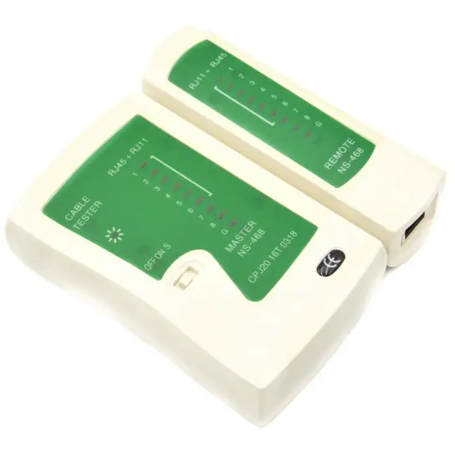 GEKO Netwerkonderhoudsset - Compleet gereedschap - Inclusief RJ45 tester - Handige opbergetui