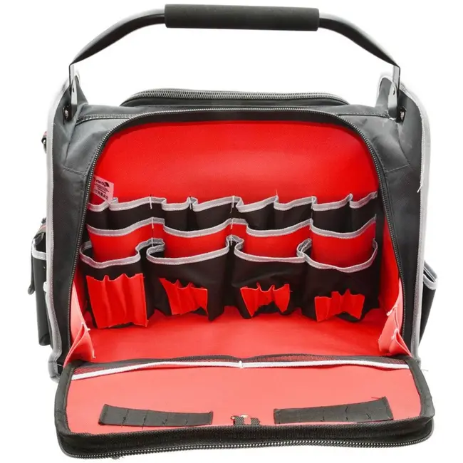 Tvardy Gereedschapstas - Ruime Indeling - 42+14 Vakken - Comfortabele Draaggreep - Duurzaam 600D Polyester