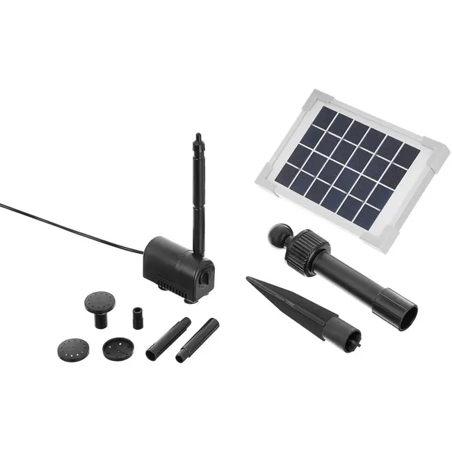 GEKO Zonnevijverpomp - 2W - Max. Opvoerhoogte 0,7 m - Capaciteit 170 l/u