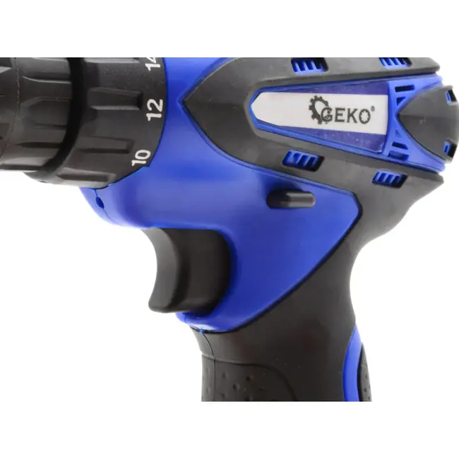 GEKO Accuboormachine 18V - 2 Li-Ion Accu's - LED Werklicht - Variabele Snelheid