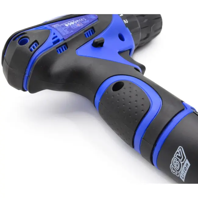 GEKO Accuboormachine 18V - 2 Li-Ion Accu's - LED Werklicht - Variabele Snelheid