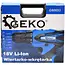 GEKO Accuboormachine 18V - 2 Li-Ion Accu's - LED Werklicht - Variabele Snelheid