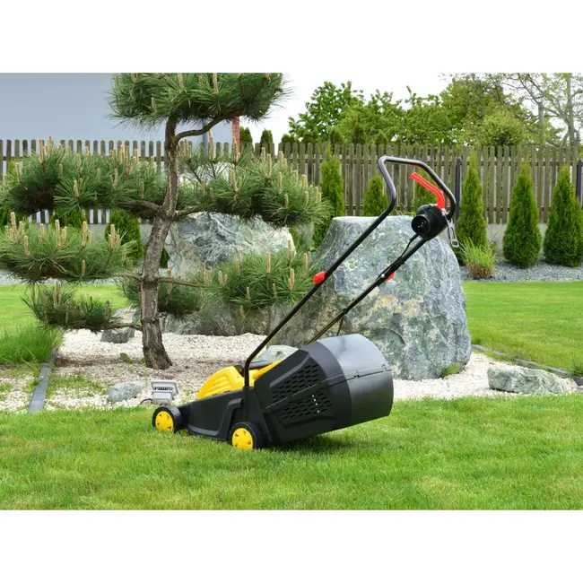 John Gardener Elektrische grasmaaier - Borstelloos - 32 cm - Inductiemotor - 3 maaihoogtes