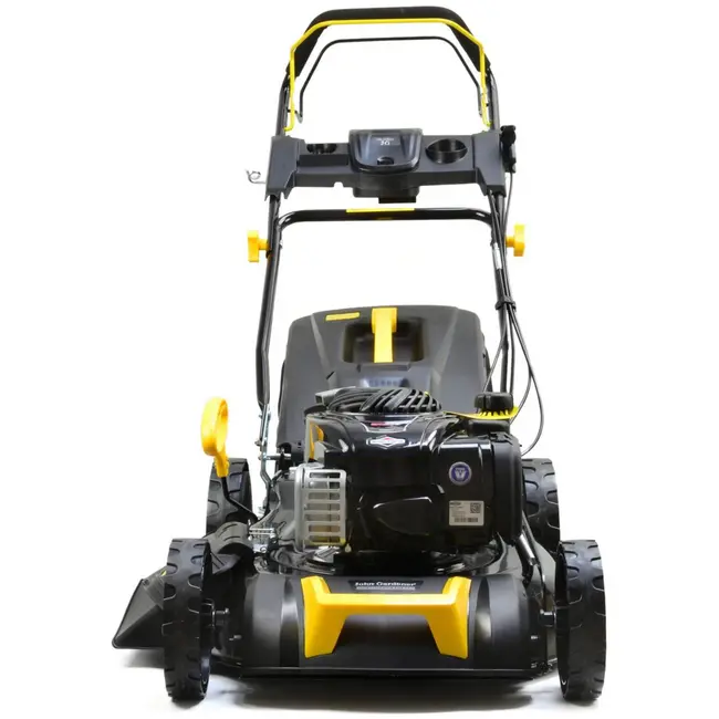 GEKO Benzine grasmaaier - 51 cm maaibreedte - 8-traps hoogte-instelling - 60L opvangbak - Zij- en achteruitworp