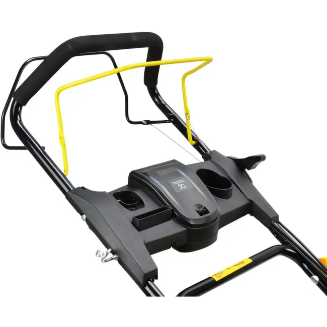 John Gardener Benzine grasmaaier - 51 cm maaibreedte - 8-traps hoogte-instelling - 60L opvangbak - Zij- en achteruitworp