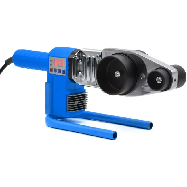 GEKO Pijplasmachine - 16-63 mm - LCD Display - 1500W - Inclusief Accessoires