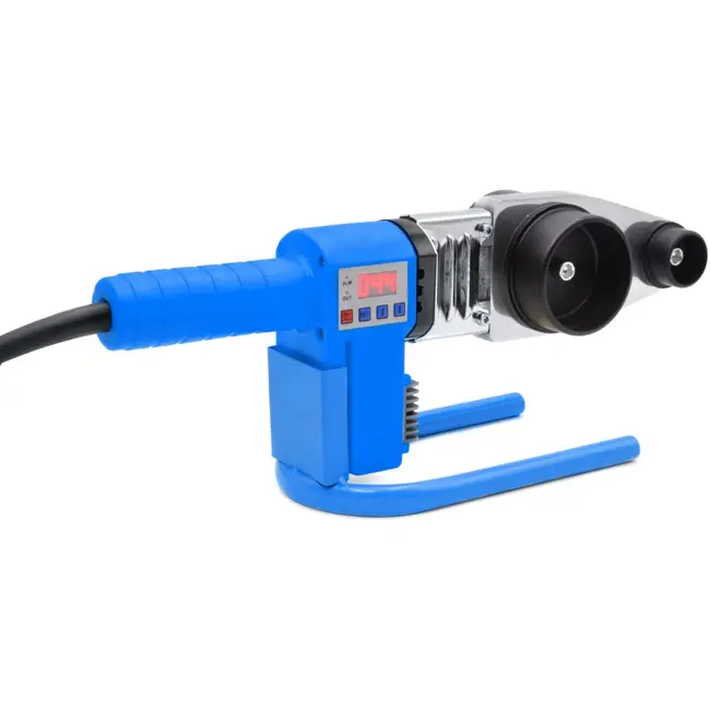 GEKO Pijplasmachine - 16-63 mm - LCD Display - 1500W - Inclusief Accessoires