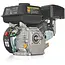 GEKO Krachtige 6,5 PK benzinemotor - 196cc - Euro 5 - 19 mm as - Voor compactors en pompen