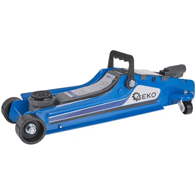 GEKO Hydraulische krik - laag profiel - 2,5 ton - 85 mm minimum hoogte