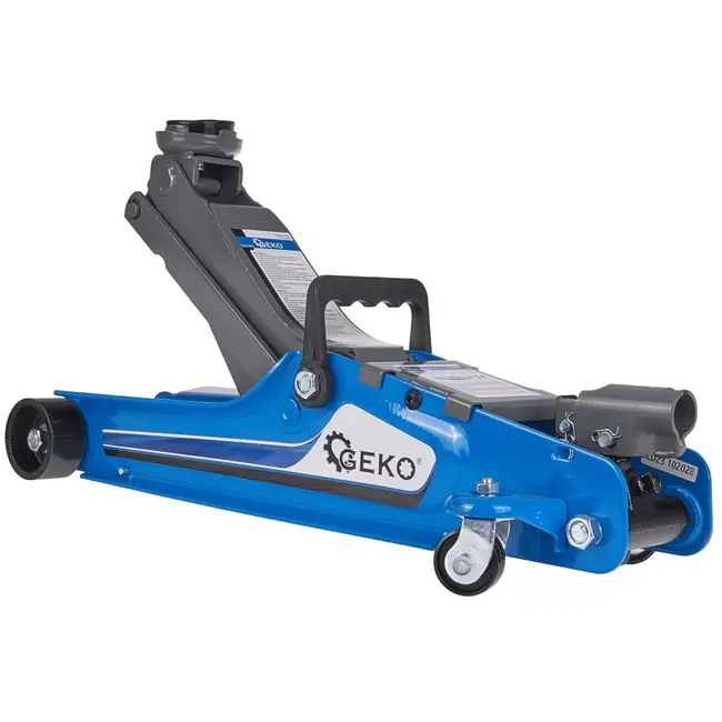 GEKO Hydraulische krik - laag profiel - 2,5 ton - 85 mm minimum hoogte