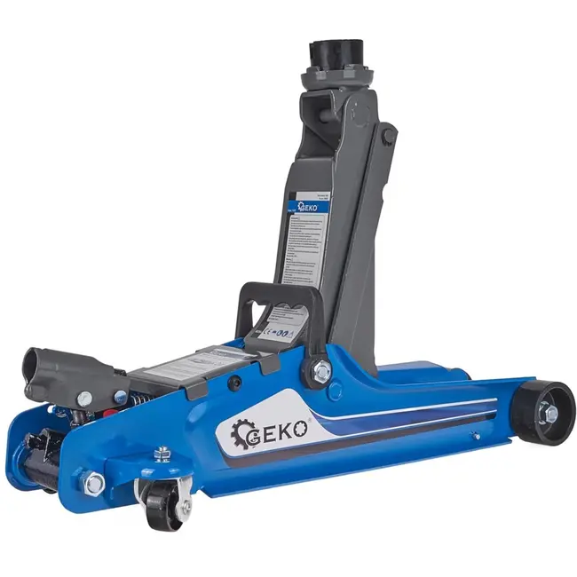 GEKO Hydraulische krik - laag profiel - 2,5 ton - 85 mm minimum hoogte