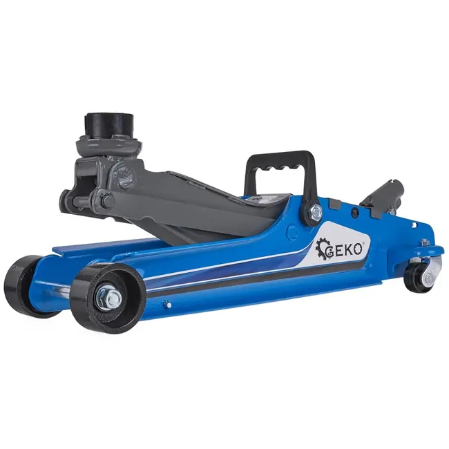 GEKO Hydraulische krik - laag profiel - 2,5 ton - 85 mm minimum hoogte