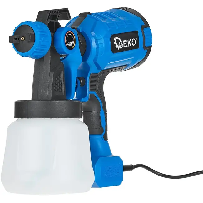 GEKO Verfspuit - Compact - Verstelbare Nozzles - 800 ml - Lichtgewicht