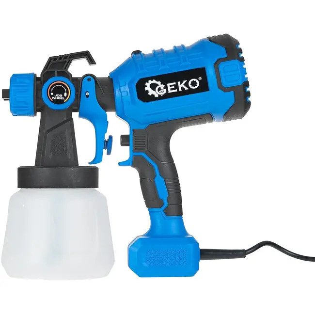 GEKO Verfspuit - Compact - Verstelbare Nozzles - 800 ml - Lichtgewicht