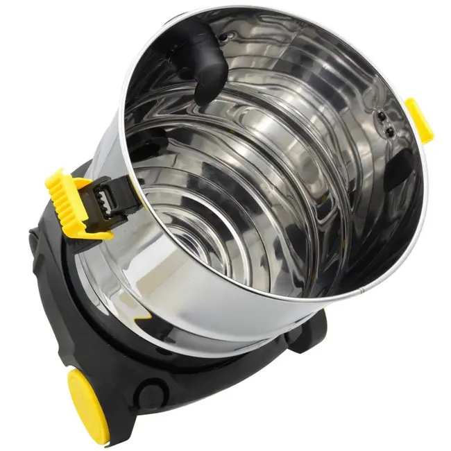 GEKO Nat- en droogzuiger - 25L - RVS - Stofschudfunctie