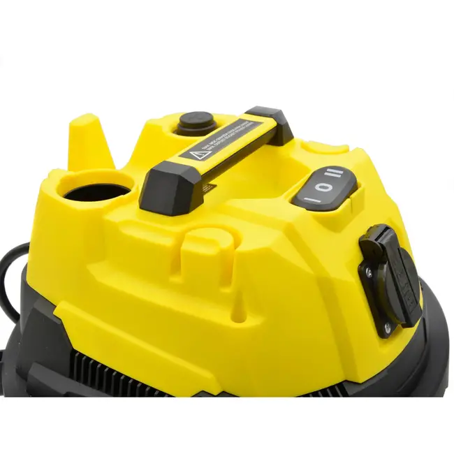 GEKO Nat- en droogzuiger - 25L - RVS - Stofschudfunctie