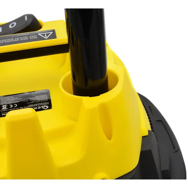 GEKO Nat- en droogzuiger - 25L - RVS - Stofschudfunctie