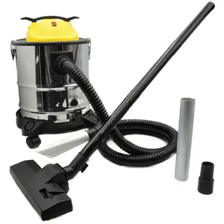 GEKO Asstofzuiger - 20L - RVS - Met stofschudfunctie - 1600W