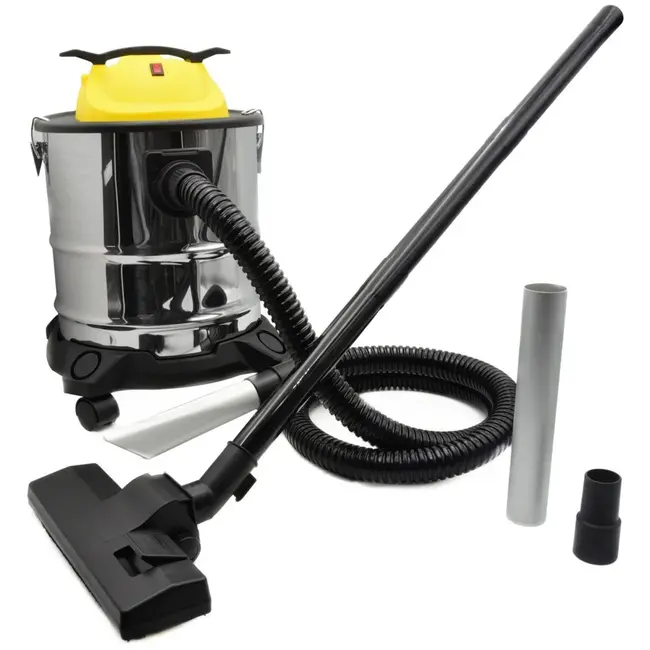 GEKO Asstofzuiger - 20L - RVS - Met stofschudfunctie - 1600W