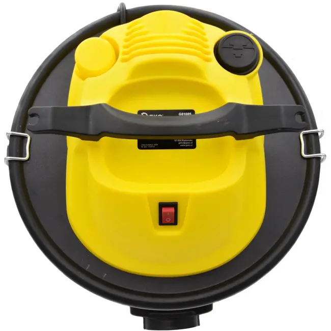 GEKO Asstofzuiger - 20L - RVS - Met stofschudfunctie - 1600W