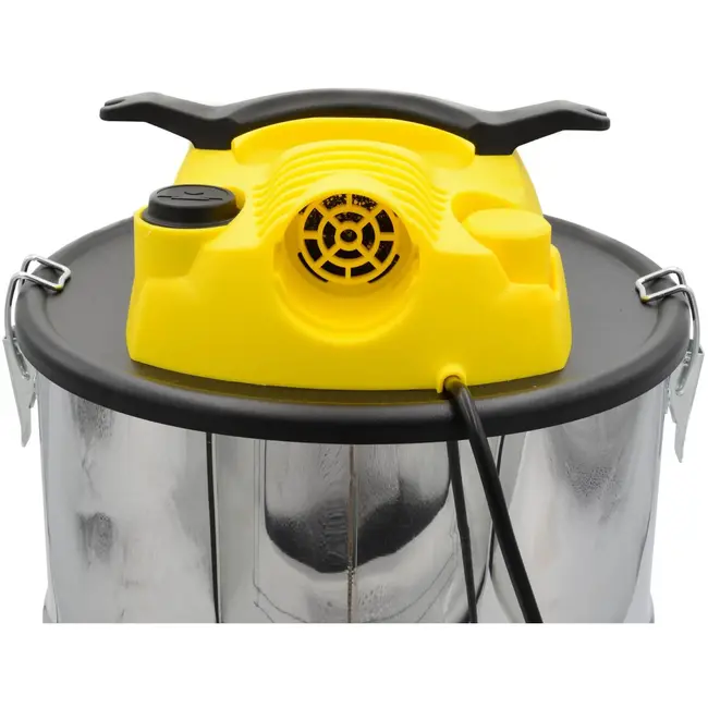 GEKO Asstofzuiger - 20L - RVS - Met stofschudfunctie - 1600W