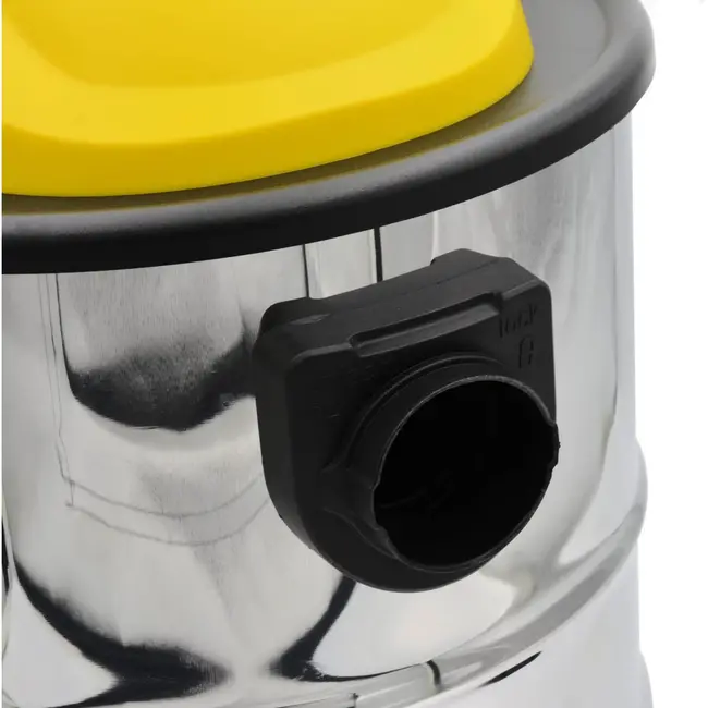 GEKO Asstofzuiger - 20L - RVS - Met stofschudfunctie - 1600W